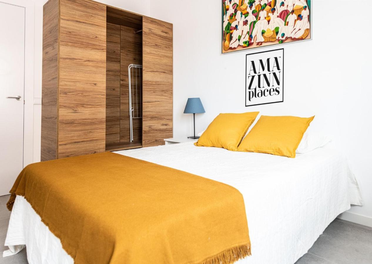 Apartamento 2 Hab En Malvarrosa A Metros De La Playa, Con Terraza Y Zonas Comun 3D Valencia Eksteriør bilde