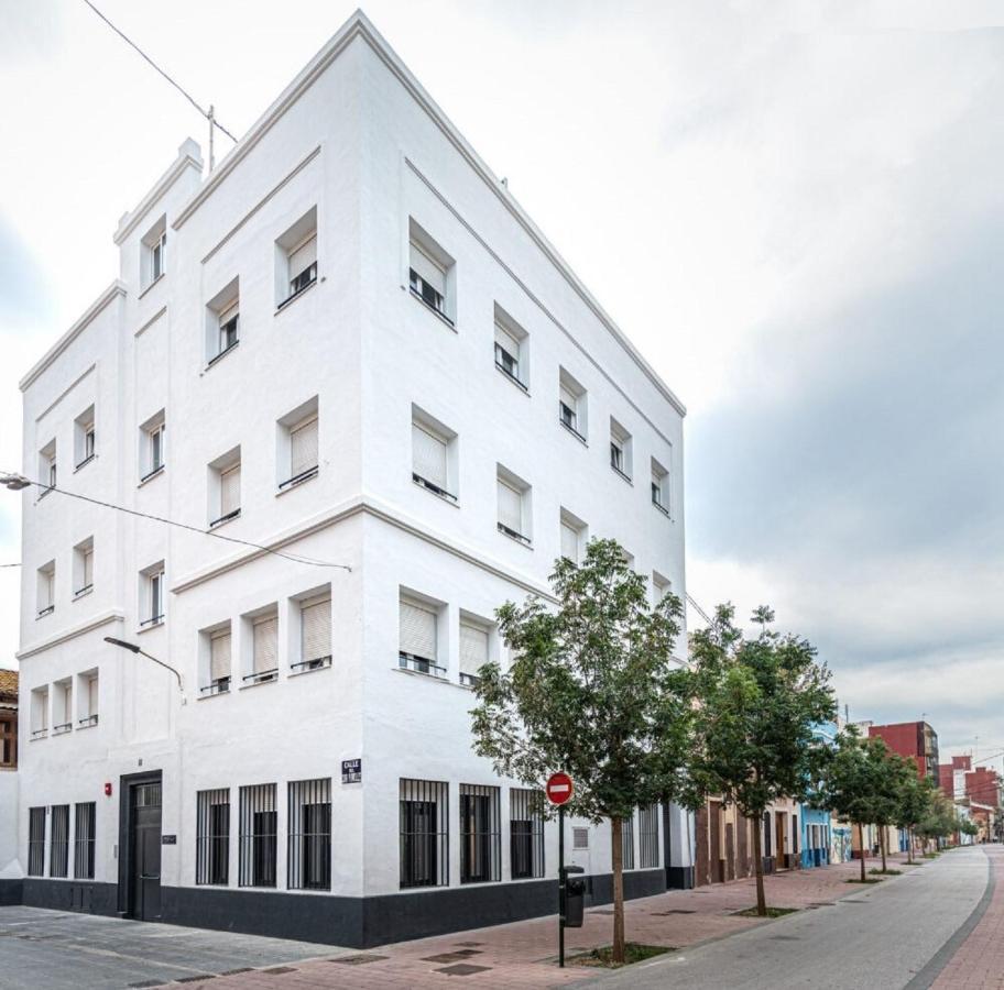 Apartamento 2 Hab En Malvarrosa A Metros De La Playa, Con Terraza Y Zonas Comun 3D Valencia Eksteriør bilde
