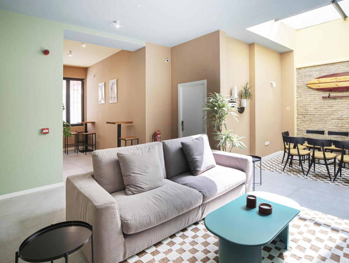Apartamento 2 Hab En Malvarrosa A Metros De La Playa, Con Terraza Y Zonas Comun 3D Valencia Eksteriør bilde